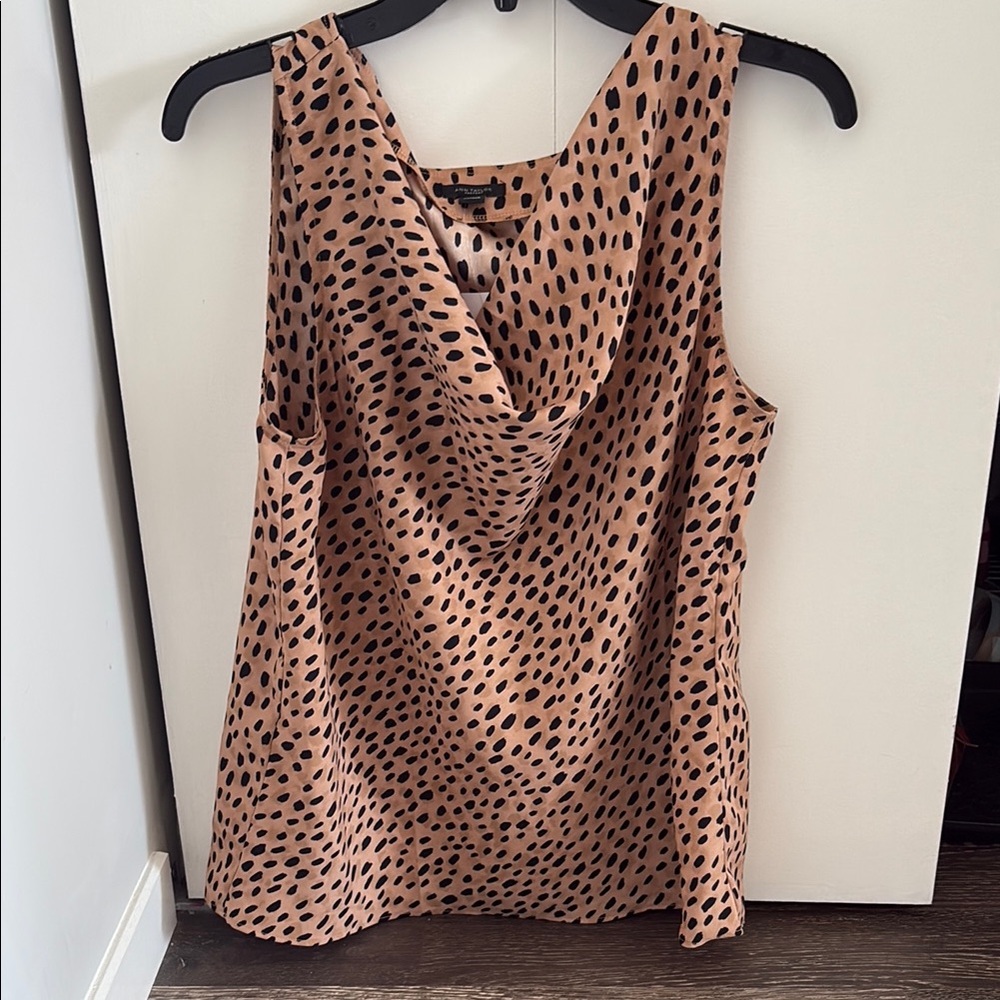 Animal print blouse